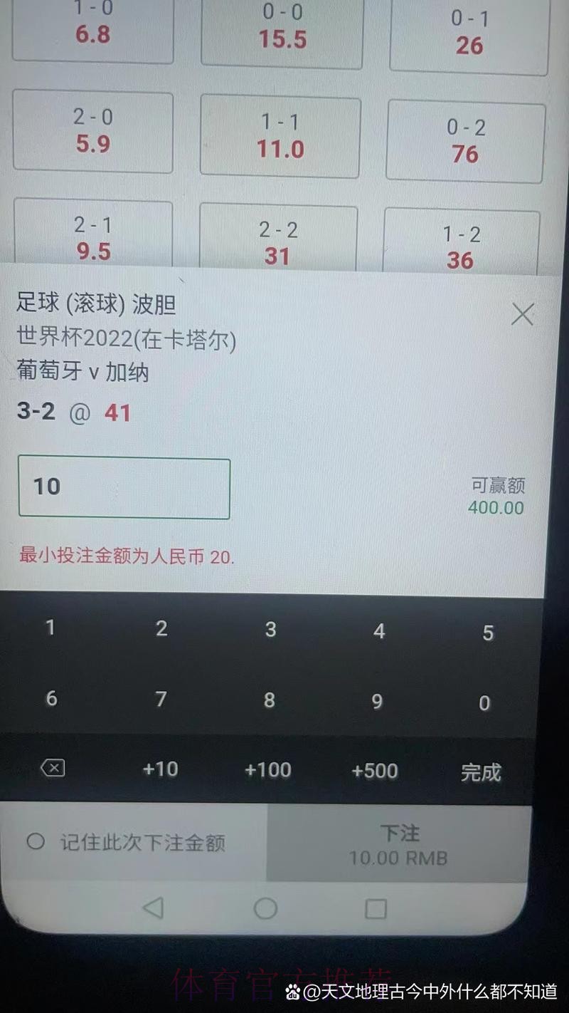 手机下注世界杯的方法与技巧